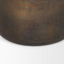 Daya Medium Antiqued Gold Metal Vase - Default Title