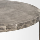 Randy Silver Nickel Cast Aluminum Metal Coffee Table - Default Title