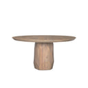 Fitzgerald 60 Light Brown Wood Dining Table - Default Title