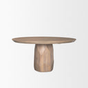 Fitzgerald 60 Light Brown Wood Dining Table - Default Title