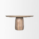 Fitzgerald 60 Light Brown Wood Dining Table - Default Title