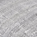Samiya Jute w White Cotton Pouf - Default Title