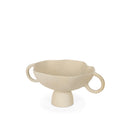 Radka Beige Textured Small Metal Decorative Bowl - Default Title