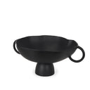 Radka Large Matte Black Metal Decorative Bowl - Default Title
