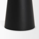 Quadir Medium Matte Black Metal Candle Holder - Default Title
