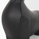 Radu Small Matte Black Metal Bull Decorative Object - Default Title