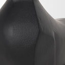 Radu Large Matte Black Metal Bull Decorative Object - Default Title