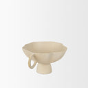 Radka Beige Textured Small Metal Decorative Bowl - Default Title