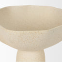 Radka Beige Textured Small Metal Decorative Bowl - Default Title
