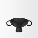 Radka Small Matte Black Metal Decorative Bowl - Default Title