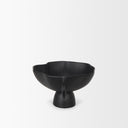 Radka Small Matte Black Metal Decorative Bowl - Default Title