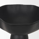 Radka Small Matte Black Metal Decorative Bowl - Default Title