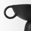 Radka Small Matte Black Metal Decorative Bowl - Default Title