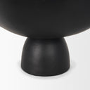 Radka Small Matte Black Metal Decorative Bowl - Default Title