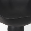 Radka Large Matte Black Metal Decorative Bowl - Default Title