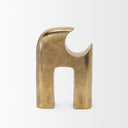 Renni Antiqued Brass Small Decorative Sculpture - Default Title