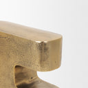 Renni Antiqued Brass Large Decorative Sculpture - Default Title