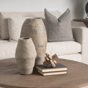 Rundal Large Gray Paper Mache Vase - Default Title