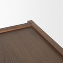 Laraya Dark Brown Wood Arched Console Table - Default Title