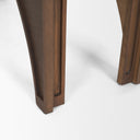 Laraya Dark Brown Wood Arched Console Table - Default Title