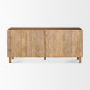 Heera Light Brown Diamond w Shelf Motif Sideboard - Default Title