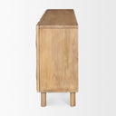 Heera Light Brown Diamond w Shelf Motif Sideboard - Default Title