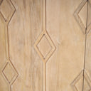 Heera Light Brown Diamond w Shelf Motif Sideboard - Default Title