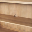 Heera Light Brown Diamond w Shelf Motif Sideboard - Default Title