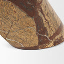 Rahima Brown Forest Marble Angled Bookends - Default Title