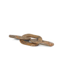 Reinir Red-Brown Marble Chain Link Decorative Object - Default Title