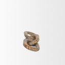 Reinir Red-Brown Marble Chain Link Decorative Object - Default Title