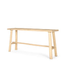 Sekou Light Brown Wooden Craftsman Console Table - Default Title