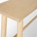 Sekou Light Brown Wooden Craftsman Console Table - Default Title