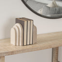 Empire Sandstone Resin Arc Book End Set - Default Title