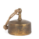 Quincy Large Gold Metal Decorative Bell Object - Default Title