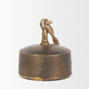 Quincy Large Gold Metal Decorative Bell Object - Default Title