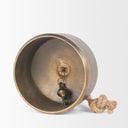 Quincy Large Gold Metal Decorative Bell Object - Default Title