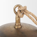 Quincy Large Gold Metal Decorative Bell Object - Default Title