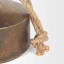 Quincy Large Gold Metal Decorative Bell Object - Default Title