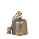 Quincy Medium Gold Metal Decorative Bell Object - Default Title