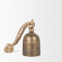 Quincy Small Gold Metal Decorative Bell Object - Default Title
