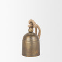 Quincy Small Gold Metal Decorative Bell Object - Default Title
