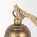 Quincy Small Gold Metal Decorative Bell Object - Default Title