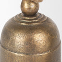 Quincy Small Gold Metal Decorative Bell Object - Default Title