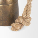 Quincy Small Gold Metal Decorative Bell Object - Default Title