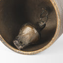 Quincy Small Gold Metal Decorative Bell Object - Default Title