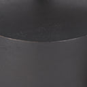 Quincy Large Matte Black Metal Decorative Bell Object - Default Title