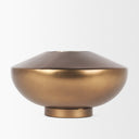 Quiana Large Gold Metal Vase - Default Title