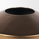 Quiana Large Gold Metal Vase - Default Title