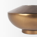 Quiana Large Gold Metal Vase - Default Title